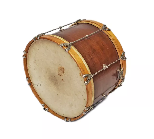 ANTIQUE LEEDY WOOD MARCHING BAND SNARE DRUM Musical Instrument NICE ANTIQUE LEEDY WOOD MARCHING BAND SNARE DRUM Musical Instrument NICE