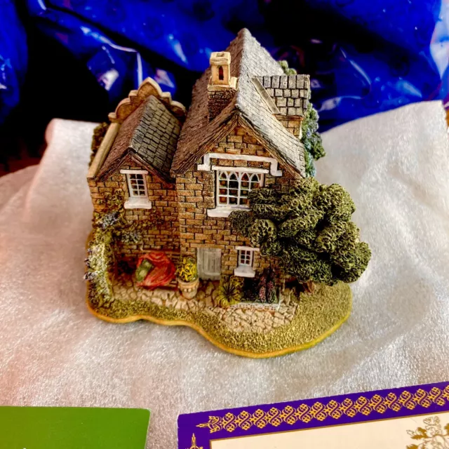 Vintage Lilliput Lane Rosemary Cottage English Collection Boxed & Deed Ornament 3