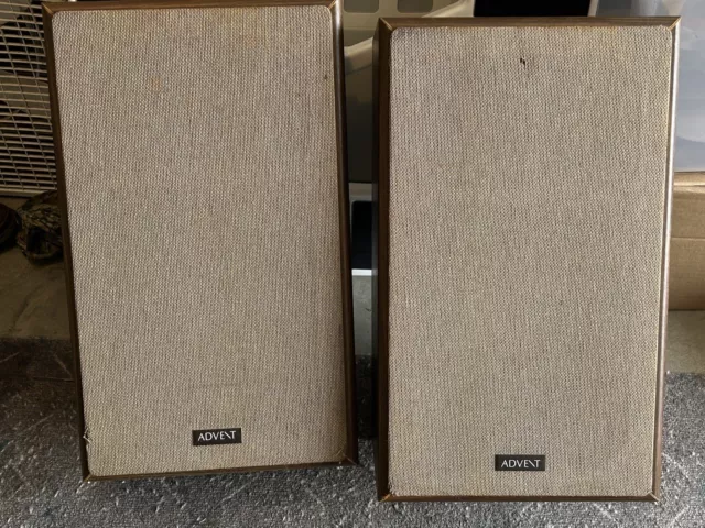 Advent 2002 Loudspeaker Speakers pair