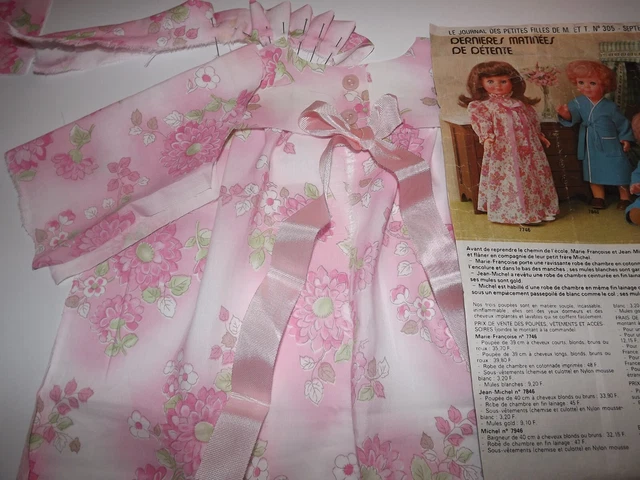 Page De Magazine Modes Et Travaux Septembre 1979 - Poupée Françoise, Occasion, Envoi Gratuit Possible
