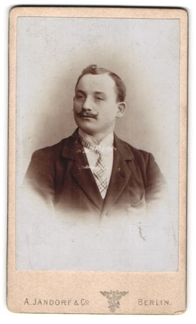 Fotografie A. Jandorf & Co., Berlin, Spittelmarkt 16 /17, Portrait stattlicher