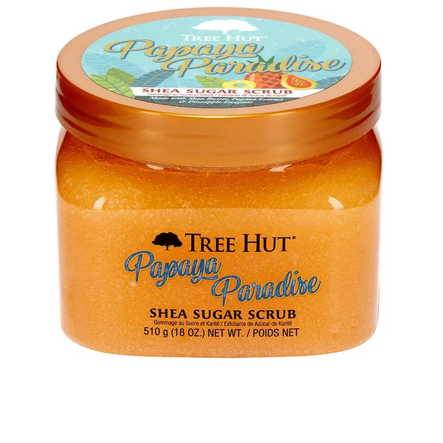 Cosmétique Corps Tree Hut unisex EXFOLIANTE de papaya paradise 510 gr