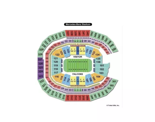 2 Alabama Vs Georgia SEC Championship Football Tickets