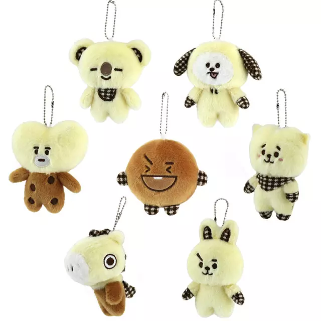 Rj Tata Cooky Chimmy Koya Shooky Mang Your Favourite Bt21 Characters In Plush