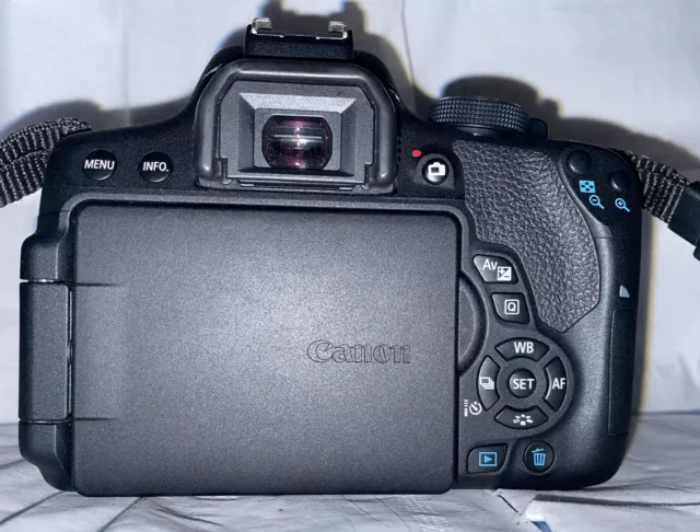 Canon EOS Rebel T6i 24.2 MP Digital SLR DSLR Camera 2