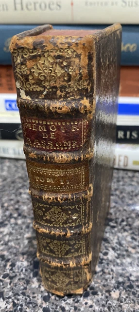 Antique 1723 Memoires du Marechal de Bassompierre /L’Histoire De Sa Vie French