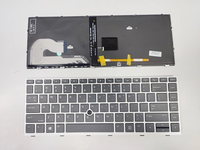 Clavier AZERTY Français Pour HP EliteBook 745 G5 / 840 G5 / 846 G5 / 846 G6 - Neuf - Garantie 6 Mois