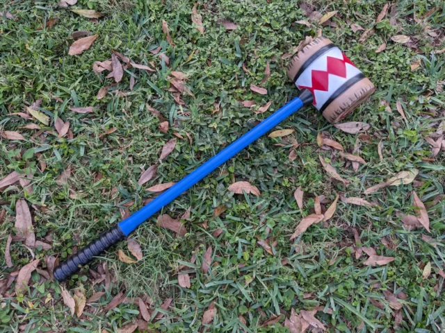 Polyurethane foam Suicide Squad Harley Quinn Funhouse Mallet Hammer