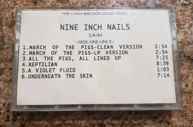 RARE NINE INCH NAILS PROMO REEL '89 '94 n5 $519.81 - PicClick AU