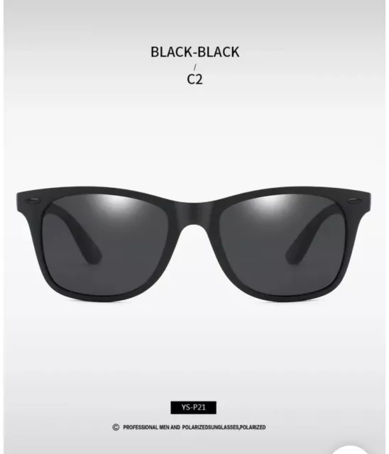Classic Polarized Sunglasses Men Women Brand Design Driving Square