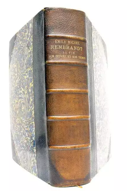REMBRANDT Sa vie, son œuvre et son temps belles planches Hachette 1893 2