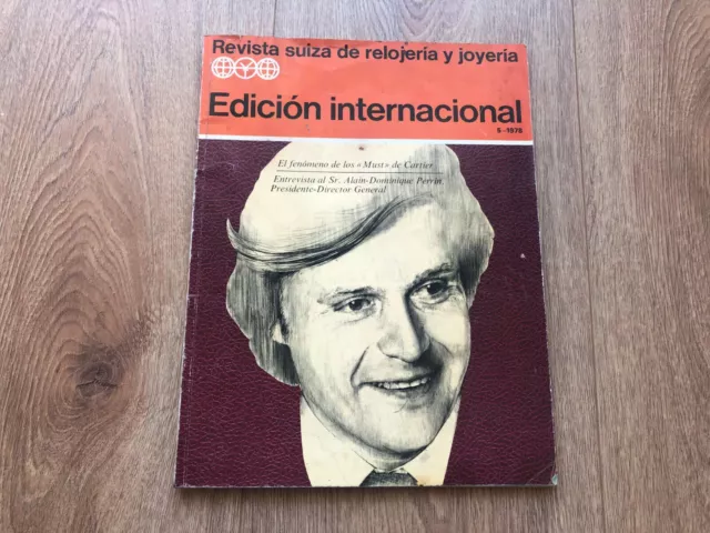 Revista Suiza de relojería y joyería - Edición Internacional - 5-1978 - Español