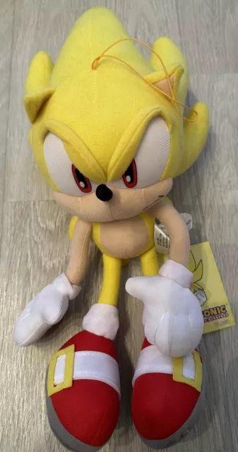 Super Sonic  - Sonic The Hedgehog - 30cm Plushy Plüschtier