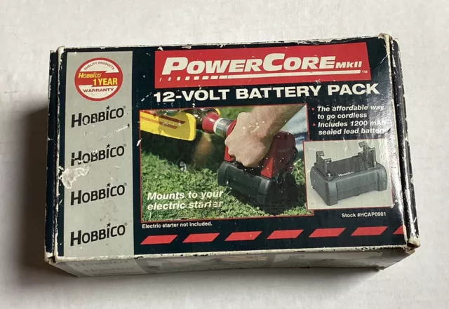 Hobbico Power Core Mk II Battery Pack For Electric Starter Model Airplane