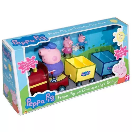 Peppa Pig Weebles Pull-along Wobbily Train - Brand New & Sealed