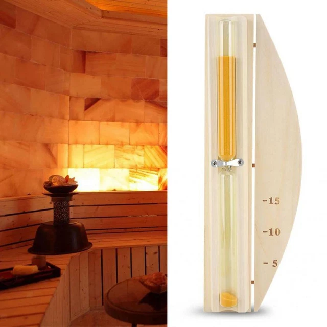 Luxus Holzrahmen Sandglas Uhr, Tee Timer, 15 Minuten, Sanduhr, Sanduhr, Küche,