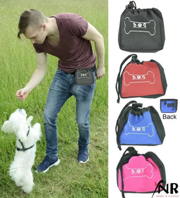 Pet Dog Puppy Obedience Training Treat Bait Food Snack Bag Pouch Dispenser