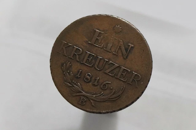 Austria 1 Kreuzer 1816 B B35 #K1212