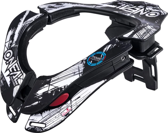 O`Neal Tron Shocker Nackenschutz (Black/White,One Size)