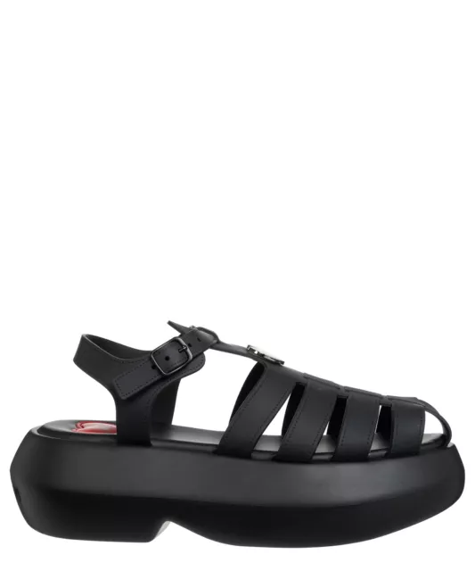 Love Moschino sandale femme love JA16247I0II38000 logo Black Nero chaussure