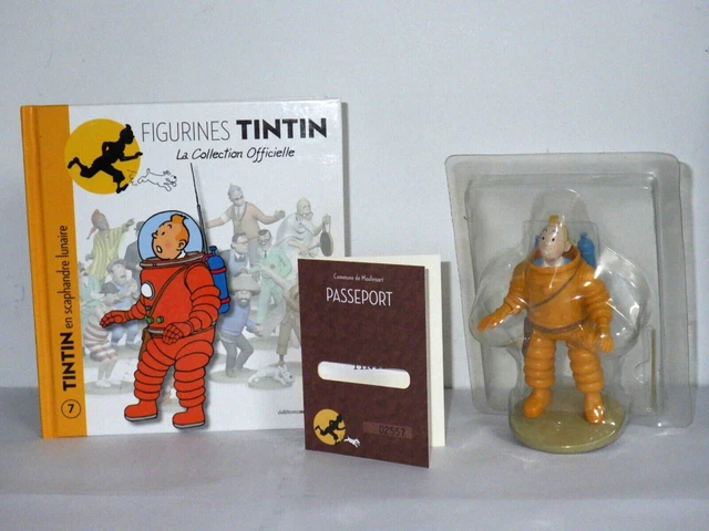 Figurine Tintin En Scaphandre – Collection Officielle – Numéro 65 – Résine
