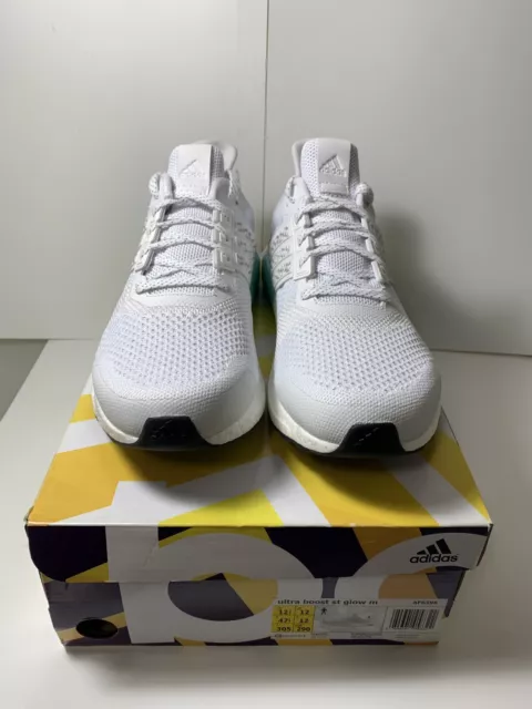 Adidas Ultra Boost ST Glow M Triple White AF6396 US12.5 Brand New Free Shipping 3