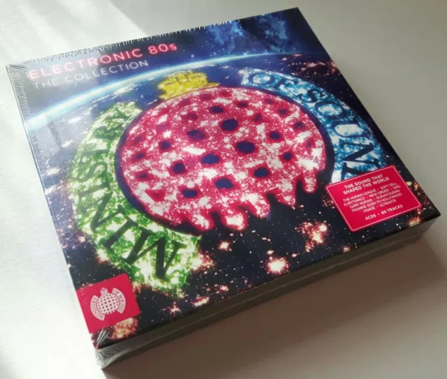 Ministry Of Sound: Electronic 80s 4xCD 1980s Hit Synth-Pop Music Collection NEW