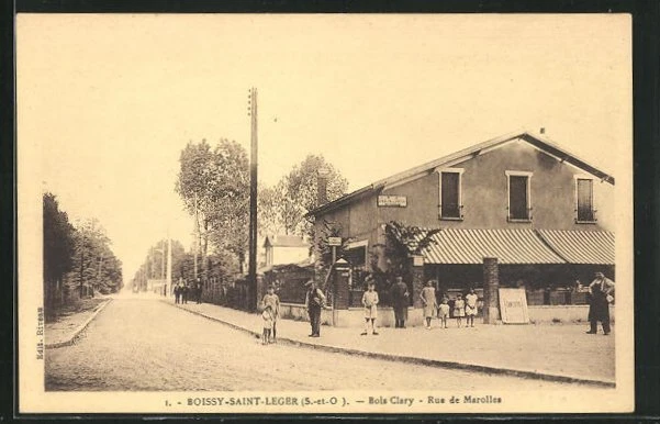 CPA Boissy-Saint-Léger, Rue de Marolles