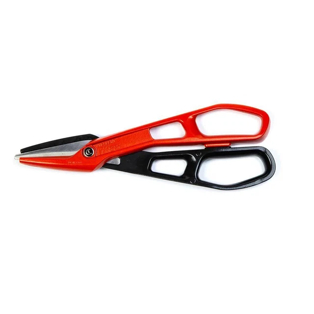 Wiss Straight-Cut Tinner Snips 13 in Aluminum Steel Free-Floating Pivot Bolt