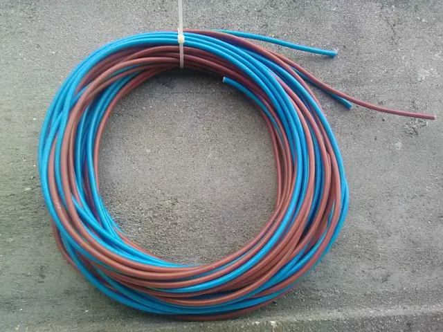 4 x 5m : fils / cable d alimentation HO7-VK 2.5 mm²  souple + embouts legrand 2