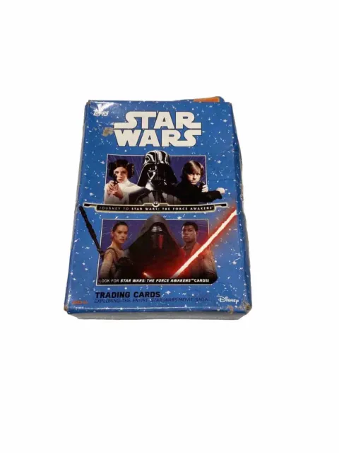 Topps 2015 Star Wars Trading Card Sealed The Force Awakens