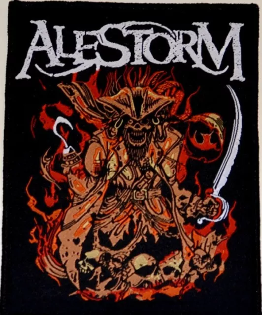 ALESTORM - Beer Pirate - Woven Patch / Aufnäher