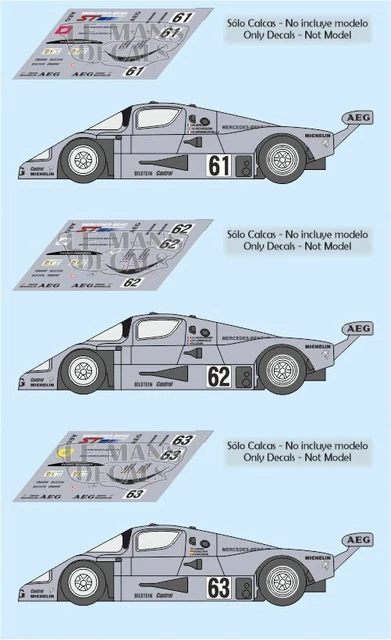 Decals Matra MS670B Le Mans Test 1973 53 1:32 1:43 1:24 1:18 MS 670 Decals - Foto 11