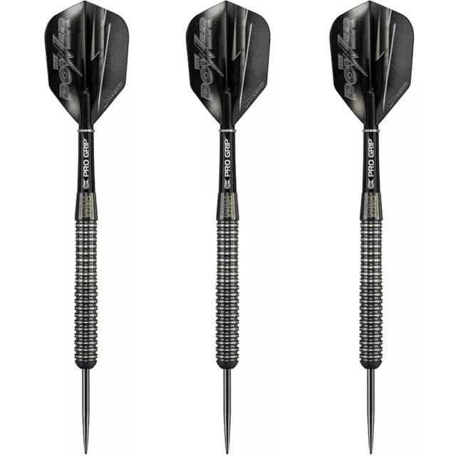 Target Phil Taylor Power 8Zero Black Titanium Steel Dart Steeltip Darts