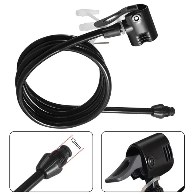 2pcs Tube D'extension De Pompe à Vélo Portable Tubes D'extension