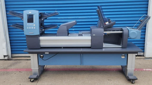 Pitney Bowes DI900 DI950 Folder Inserter 4 Feeders Power Stacker F7ET DIVS F700