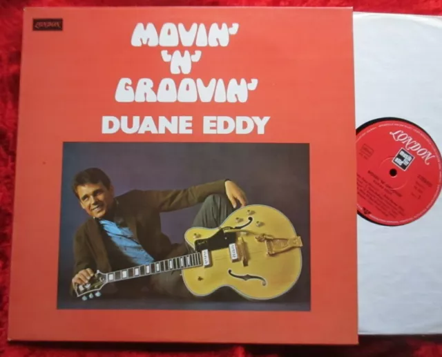 Duane Eddy - Movin `n´ Groovin  (1970) GERMANY LP  London Musik für Alle