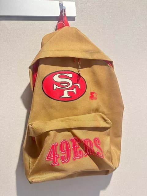 San Francisco 49ers Team Logo Backpack NFL Super Bowl Vintage Rare from Japan