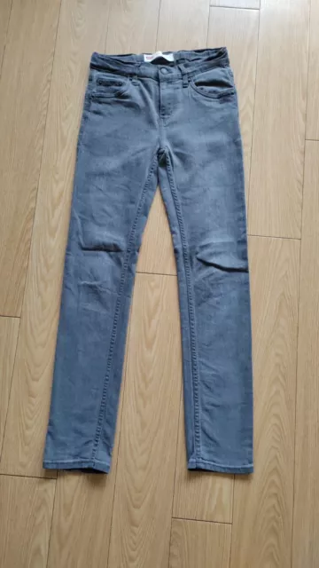 Levi Strauss & Co, Jeans, Größe: 164, 510 Skinny, Grau, neuwertig, Levis, GRAU!