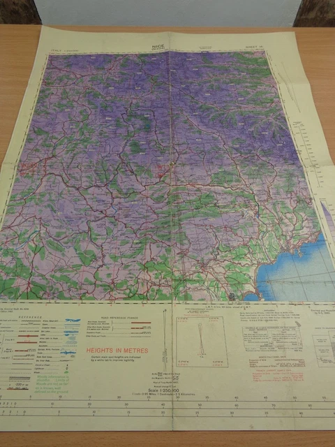 WW2 RAF ARMY map of the FRENCH - WW2 RAF ARMY Map Of The FRENCH.webp