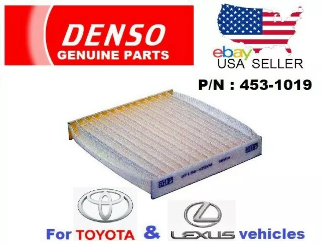 GENUINE Denso 453-1019 Cabin Air Filter For Camry Corolla Highlander ES350 NX300