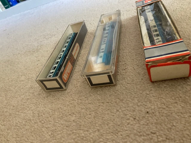 FOR SALE 3 boxed carriages, 9 boxed wagons and 2 empty boxes. £31.90 ...
