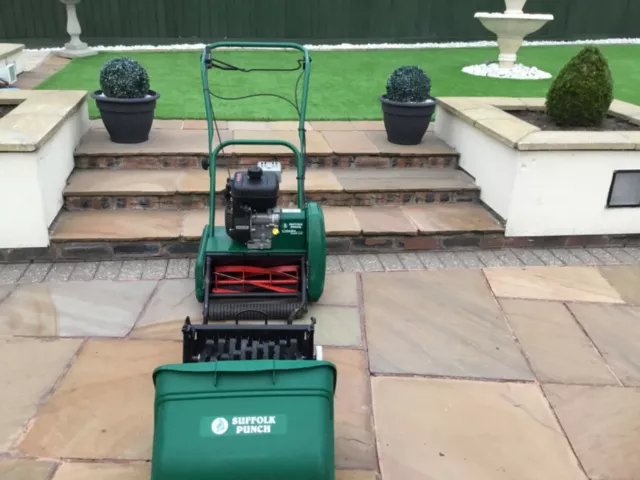 ALLETT SUFFOLK PUNCH Kawasaki 14sk Cylinder Petrol Lawnmower Fully Serviced Atco 415.00 PicClick UK