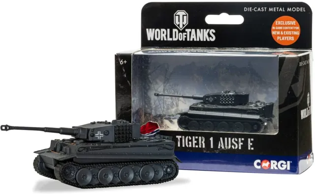 Corgi Model World of Tanks King Tiger Tank WW2 kit D-DAY WOT Sherman Churchill