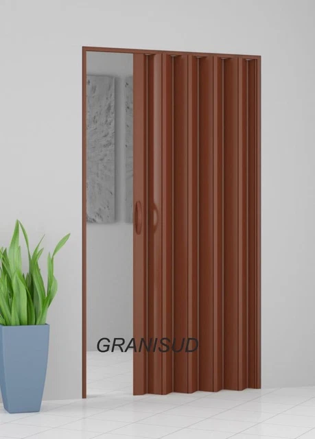 Séparateur De Pièce Pliante En PVC – Porte Coulissante Pour , Placard, Couloir Porte Accordéon Intérieure