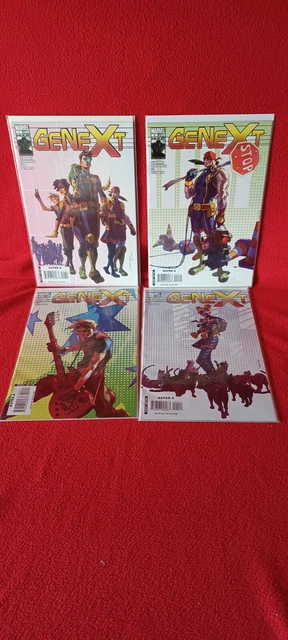 Marvel Comics Genext 1-4 VVF/NM