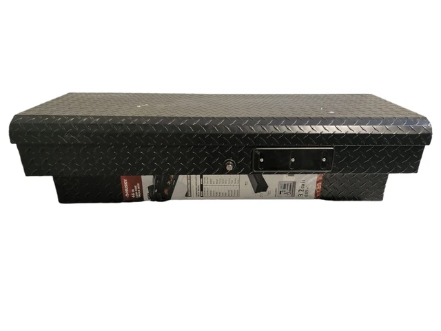 Black husky truck tool box deals