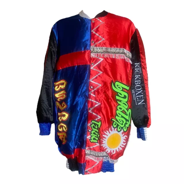 Domyos Kick Boxing Show Jacket Cut & Sew Multicoloured Boxing Ringwalk Jacket