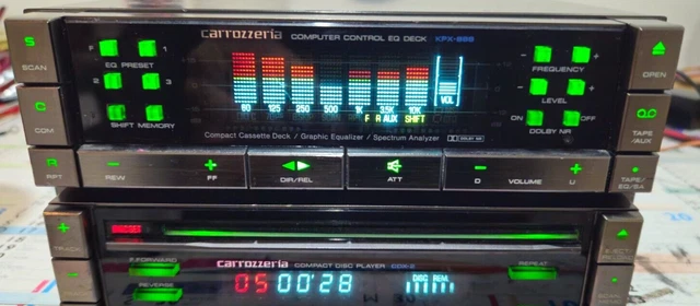 KPX 888 PIONEER carrozzeria vintage kex,eq,gm,ts,gex,cdx,fx,dex