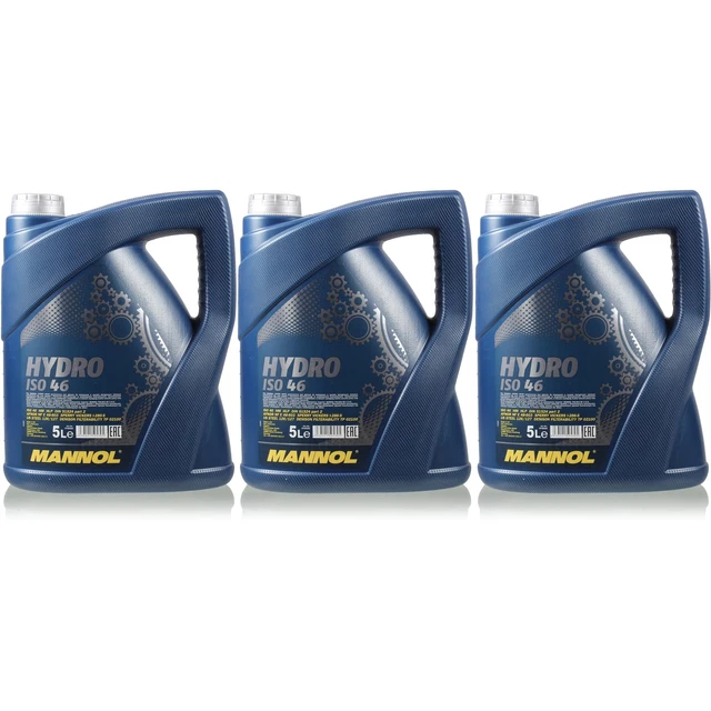 15L olio idraulico originale Mannol Hydro ISO 46 liquido MN2102-5